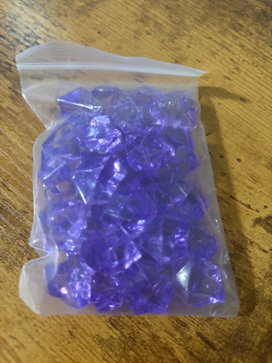 Dark purple ice