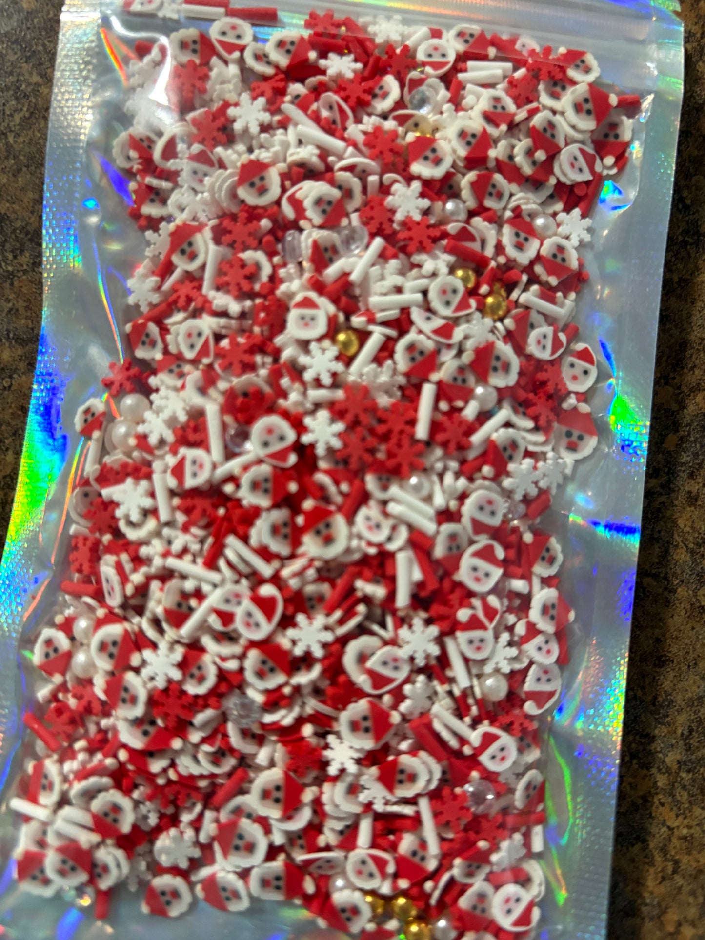 Santa mix clay