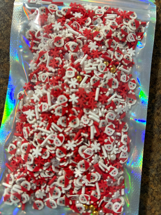 Santa mix clay