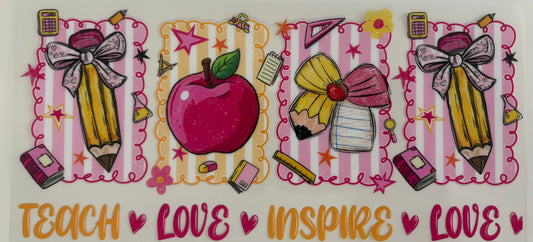 Teach love inspire love