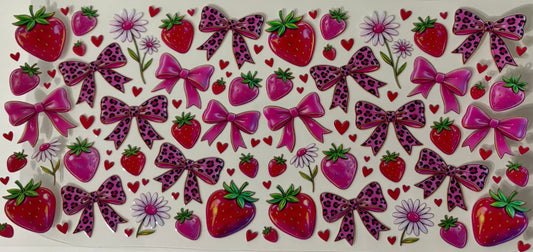 Strawberries & Bows