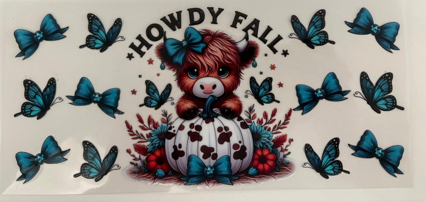Cow- Howdy Fall