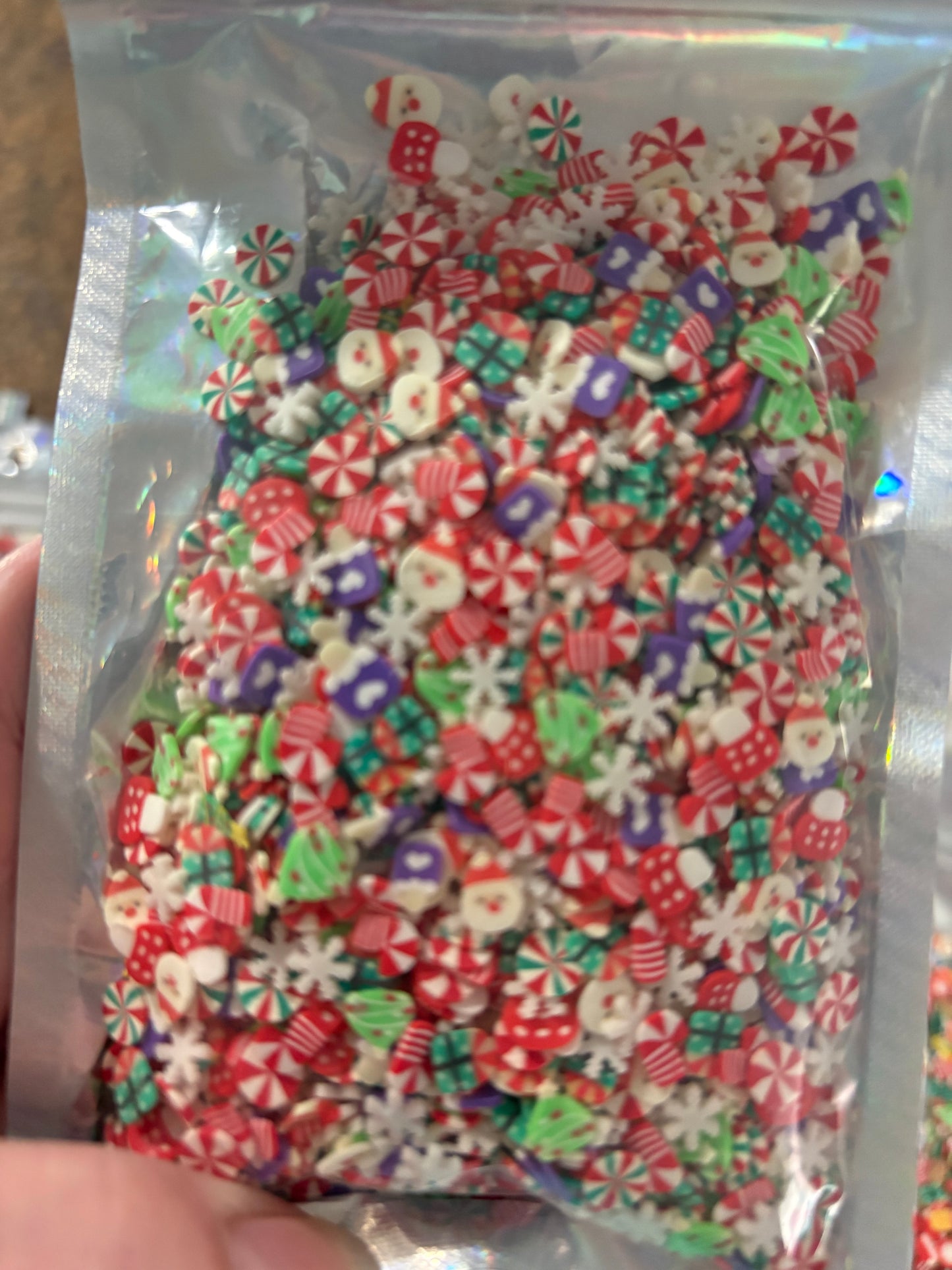 Christmas mix clay