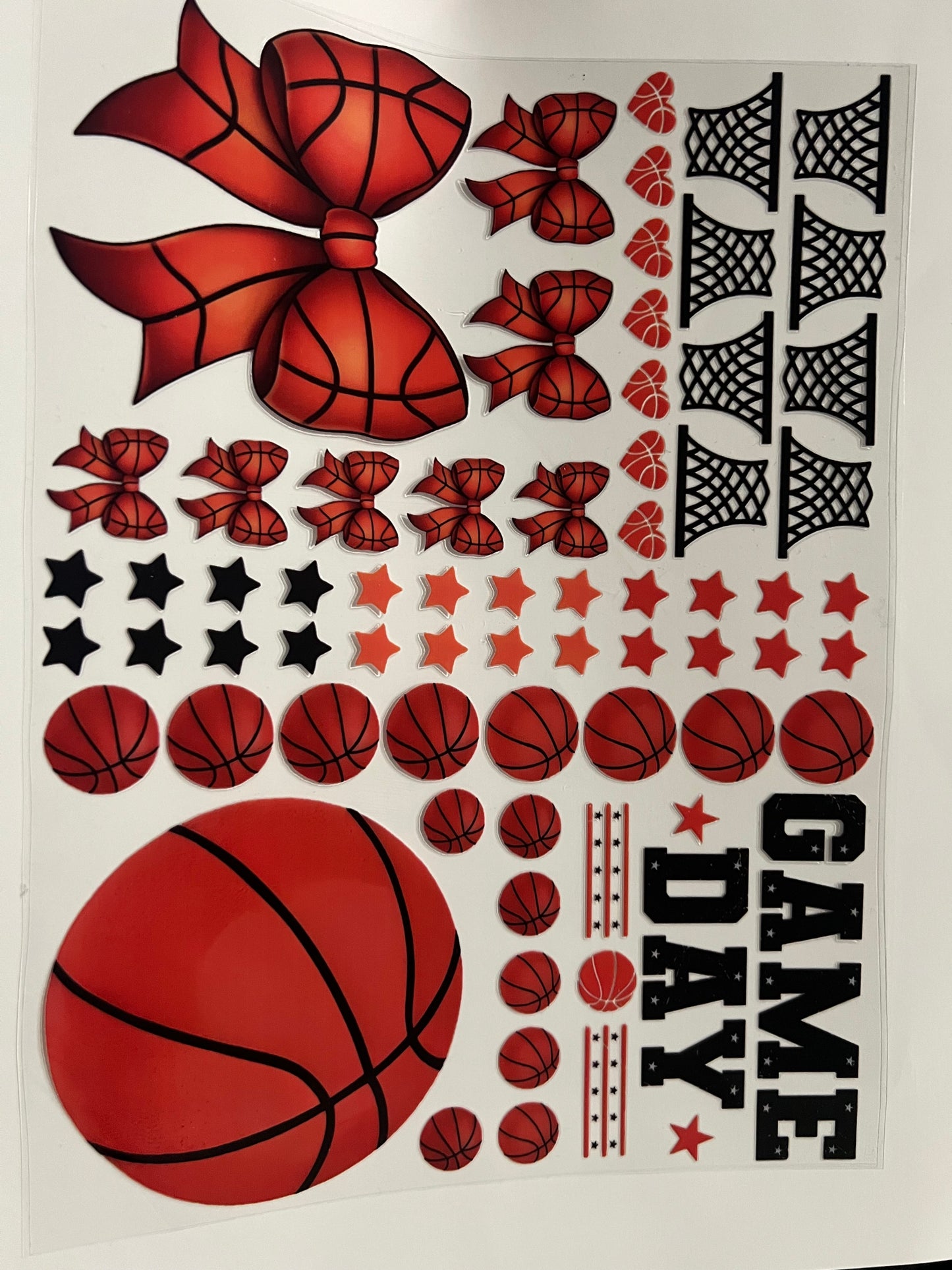 Basketball element sheet