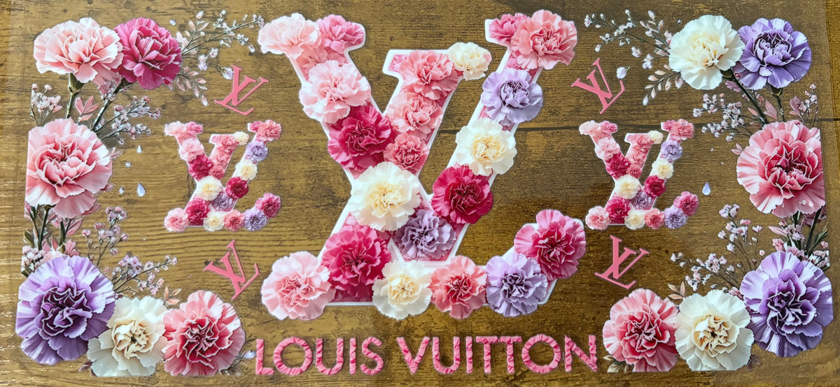 LV flowers pink