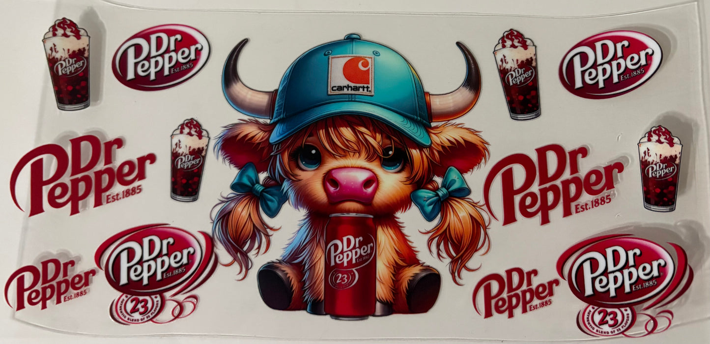 Cow Dr Pepper