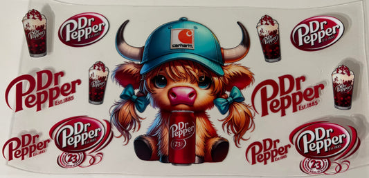 Cow Dr Pepper