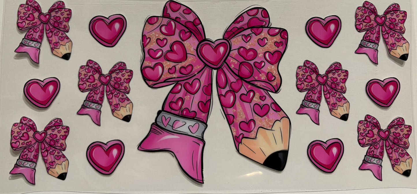 Teacher- pencil bow