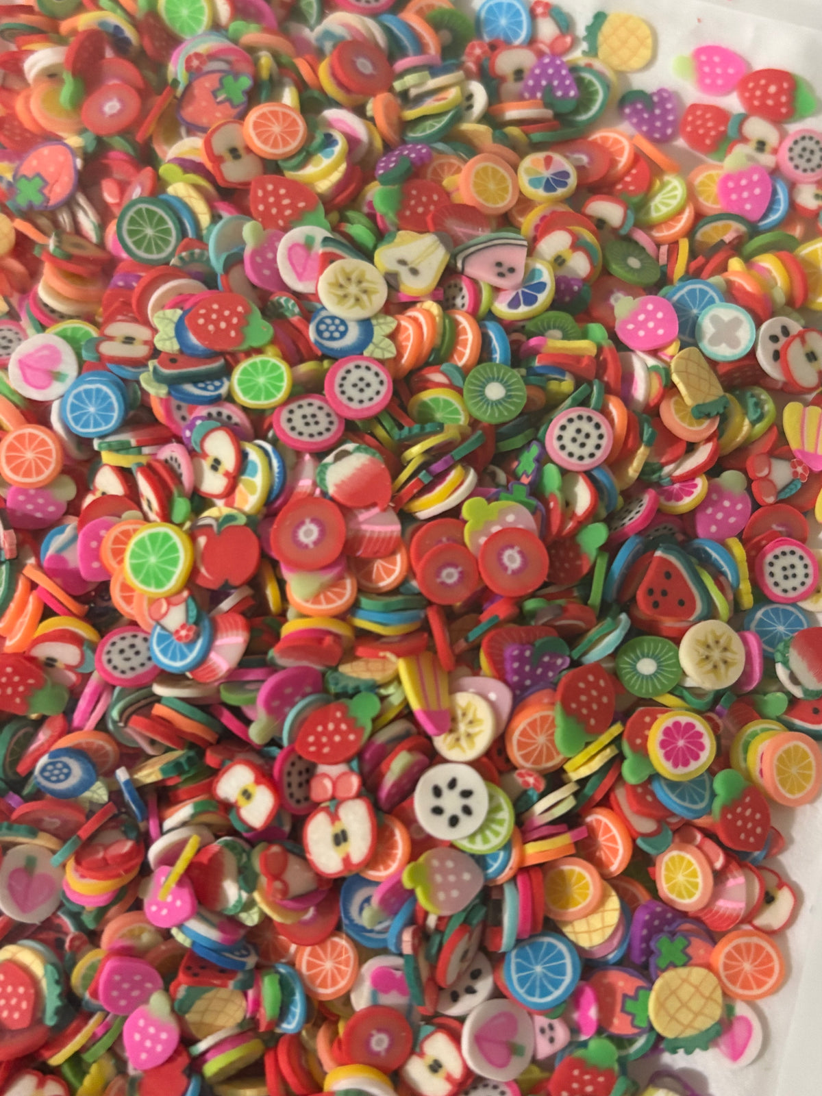 Mixed fruit- clay