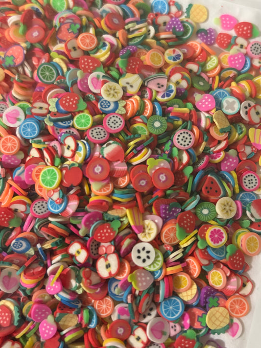 Mixed fruit- clay