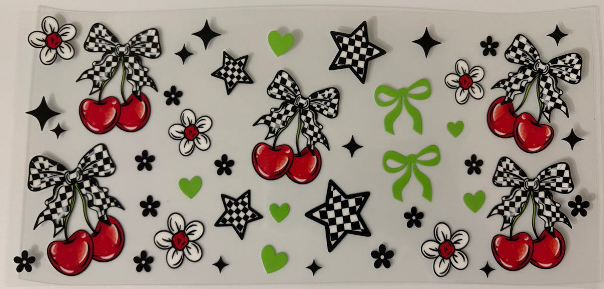 Bows and cherries